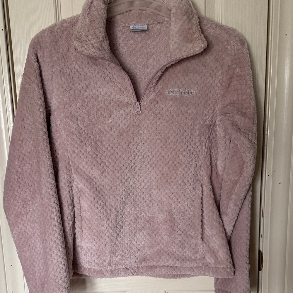 Columbia Women's Soft Pink Teddy Jacket